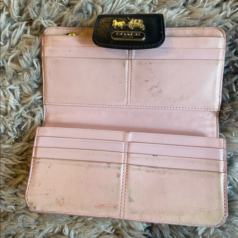 —SOLD— Black Coach Wallet - Picture 3 of 7